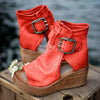 Sharon | Boho Style Sandals With Buckle